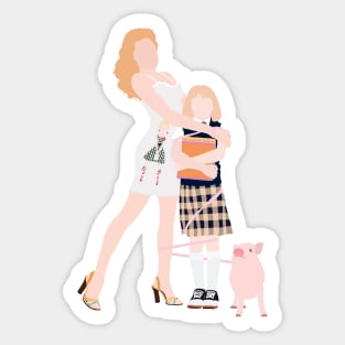 molly and ray Sticker